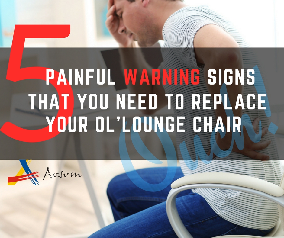 5 painful warning signs to replace lounge chair