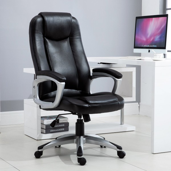 Black Office Recliner Chair from Aosom.com