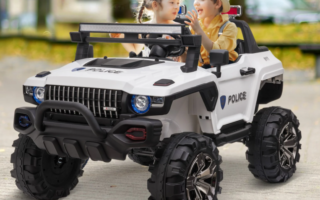 Two seater electric Jeep for children from Aosom.com