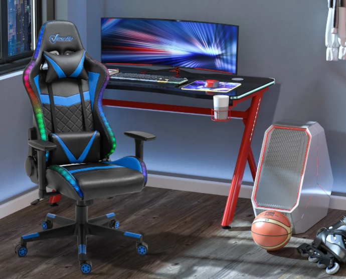 LED Gaming Chair from Aosom.com