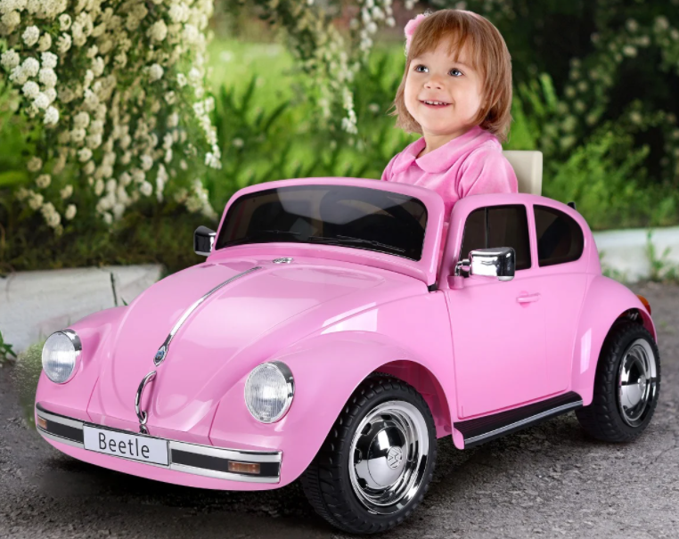 Pink VW Bug Toy Car from Aosom.com