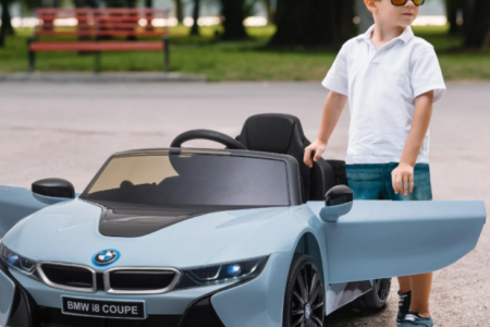 BMW brand ride on powered toy car from Aosom.com