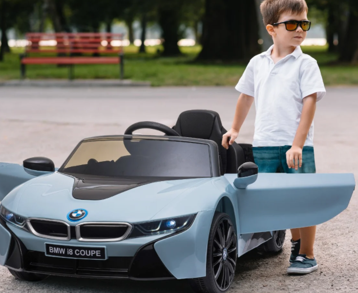 BMW brand ride on powered toy car from Aosom.com