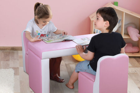Child table and chair from Aosom.com