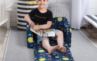 Washable "Space" Sofa for kids by Aosom.com