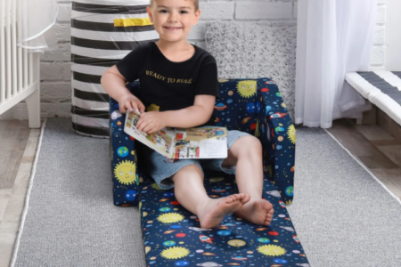 Washable "Space" Sofa for kids by Aosom.com