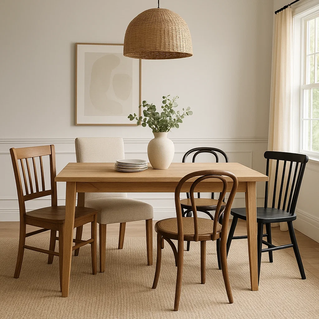 How to Mix and Match Dining Room Chairs: A Simple Guide