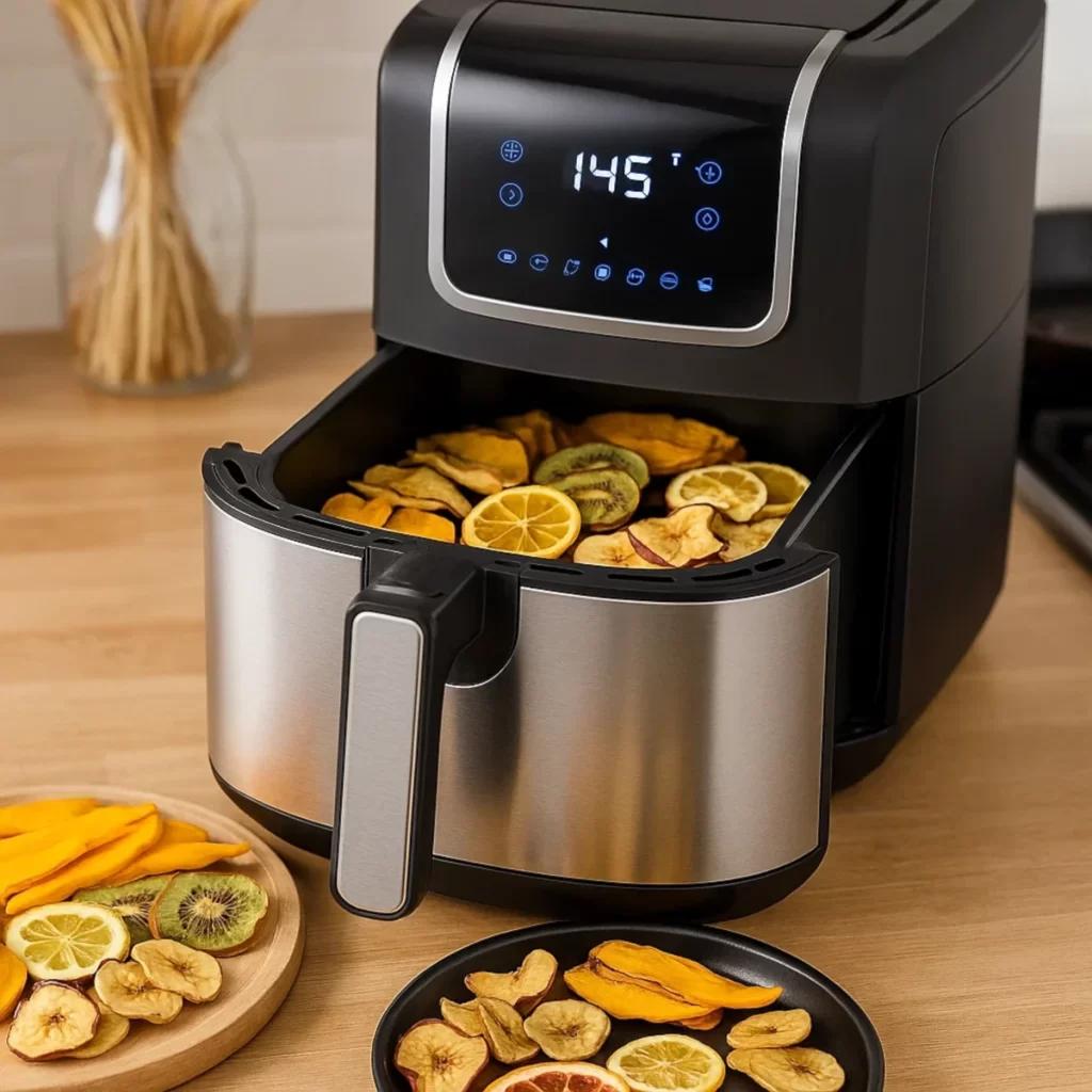 Air fryer fruit dehydration temperature and time chart