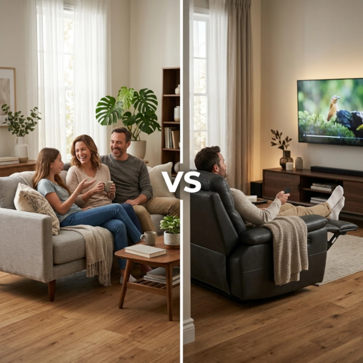 Reclining Sofa vs Regular Sofa: Which Should You Buy?